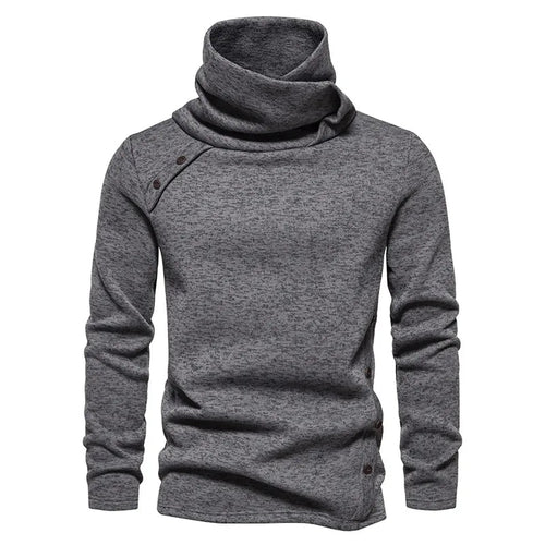 Gregor - Men's Mock Neck Knit Sweater