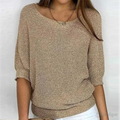 Adelaide - Women's Boat Neck Knit Sweater