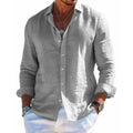 Alaric - Men's Long Sleeve Button Up Shirt