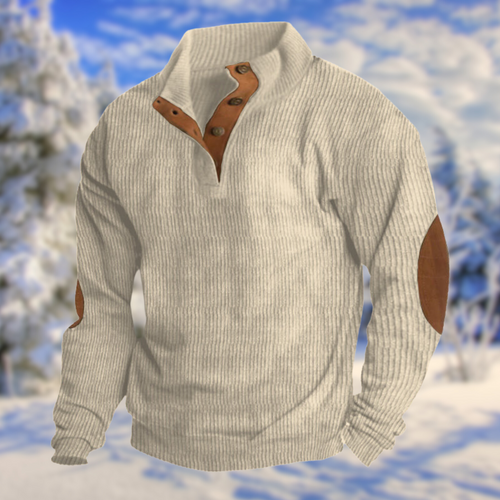 Anders - Men's Elbow Patch Knit Sweater