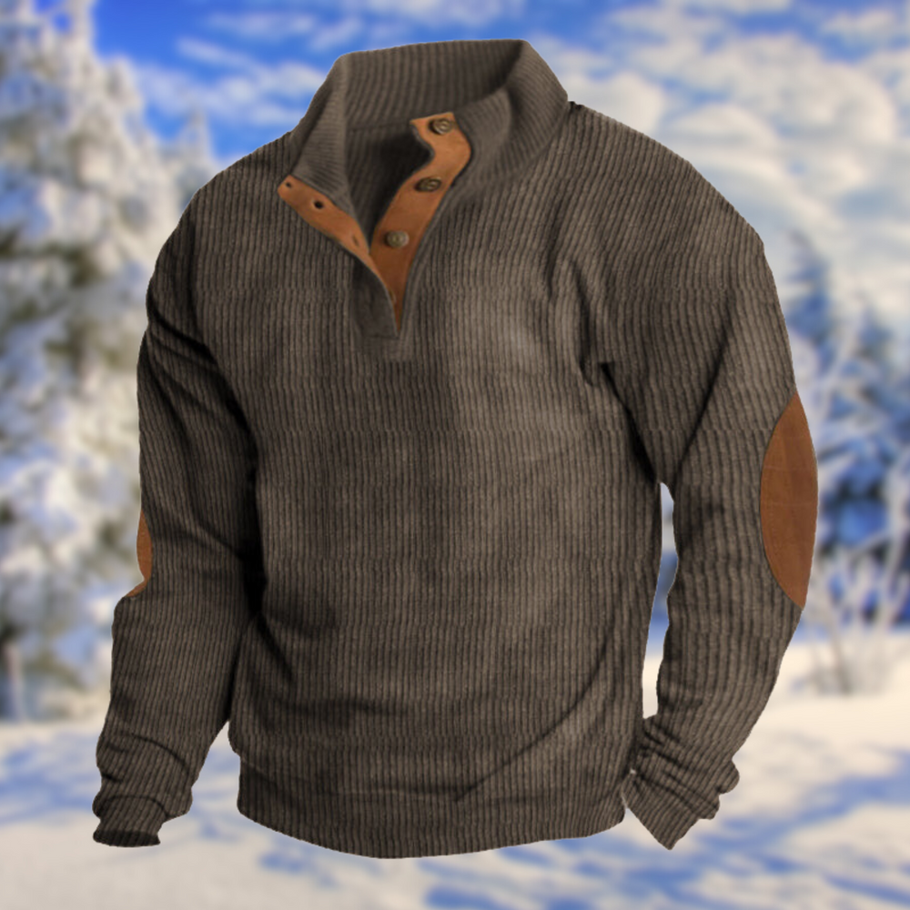 Anders - Men's Elbow Patch Knit Sweater