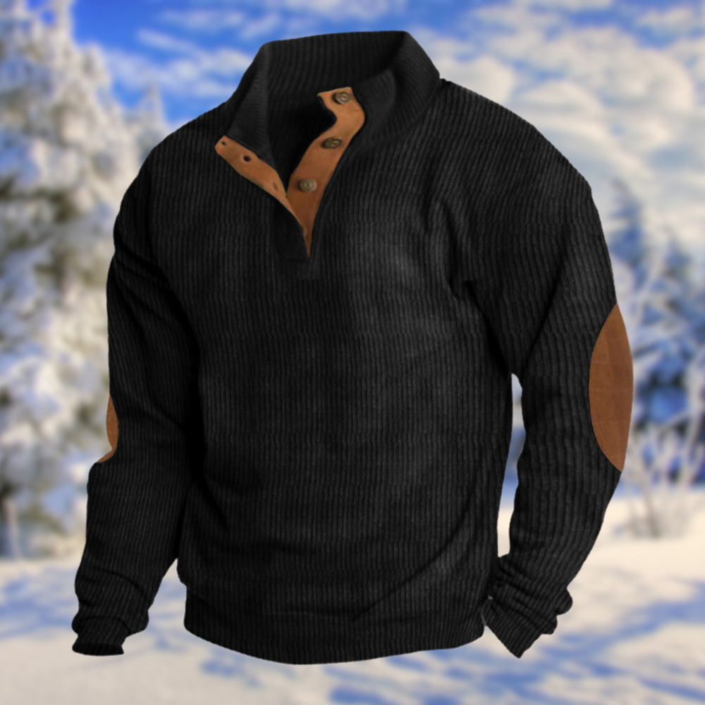 Anders - Men's Elbow Patch Knit Sweater