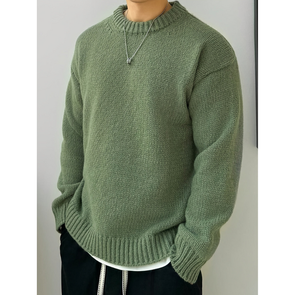 Archer - Men's Crew Neck Knit Sweater