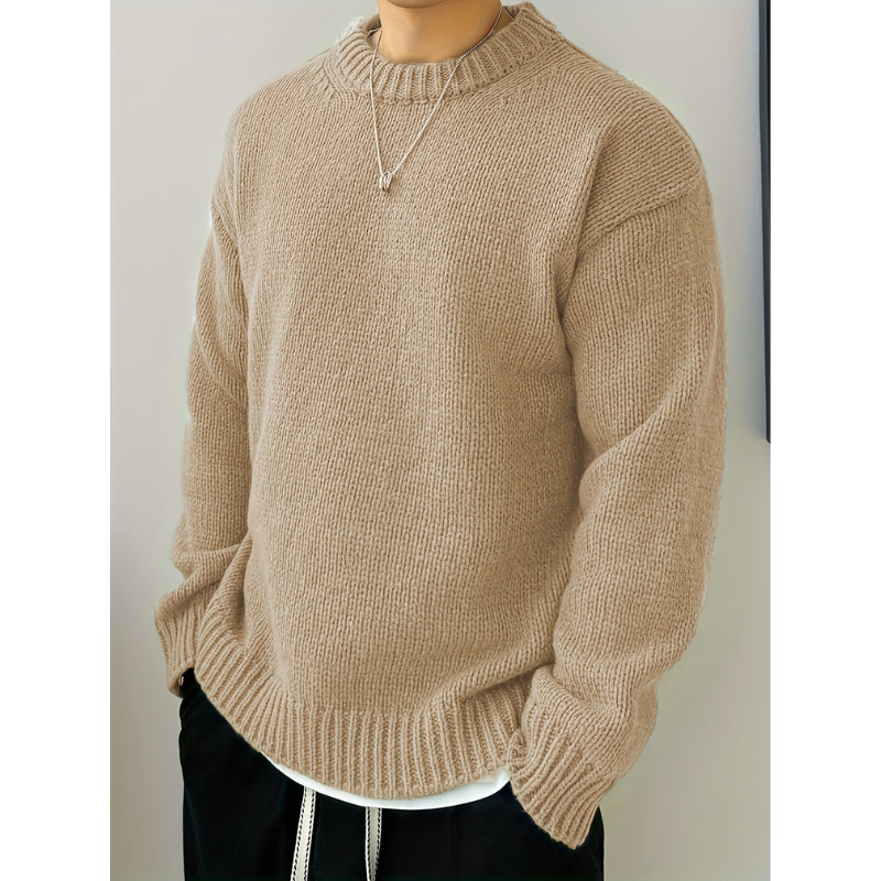 Archer - Men's Crew Neck Knit Sweater