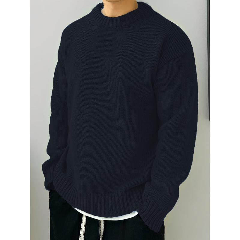 Archer - Men's Crew Neck Knit Sweater