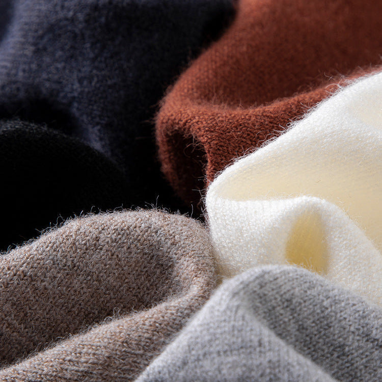 Asher - Men's V Neck Knit Sweater