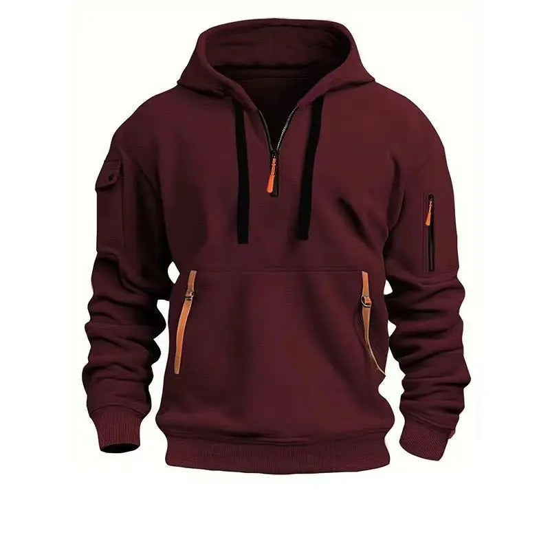 Augustine - Men's Fleece Pullover Hoodie