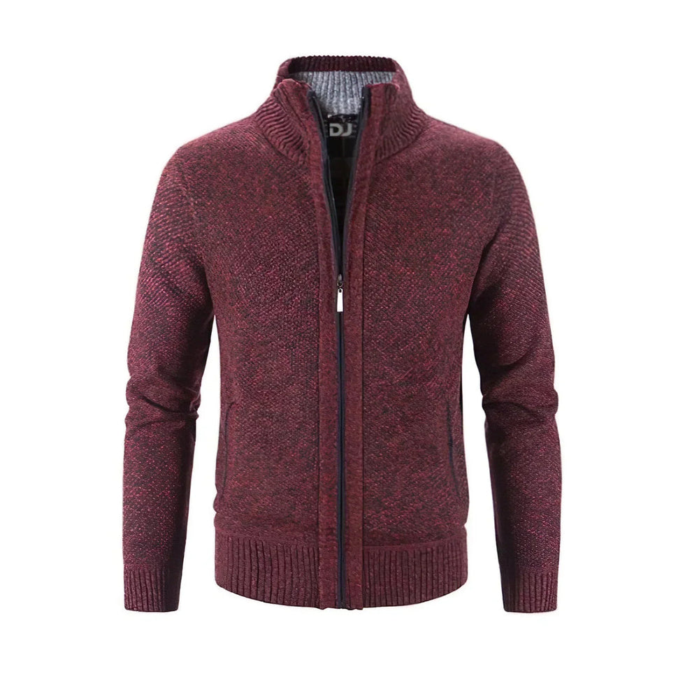 Barnaby - Men's Zip Up Knit Cardigan