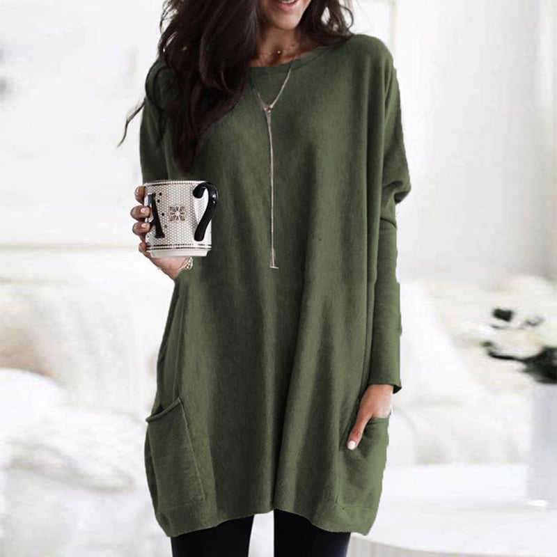 Beatrix - Women's Long Tunic Sweater