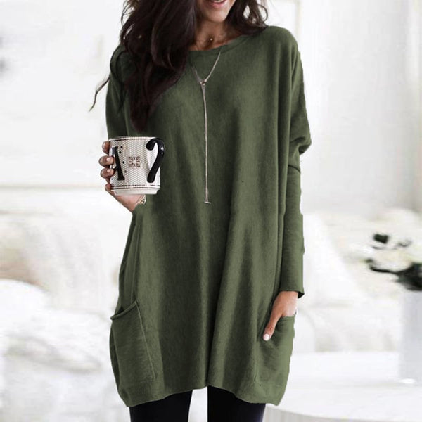 Beatrix - Women's Long Tunic Sweater