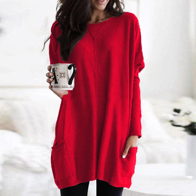 Beatrix - Women's Long Tunic Sweater