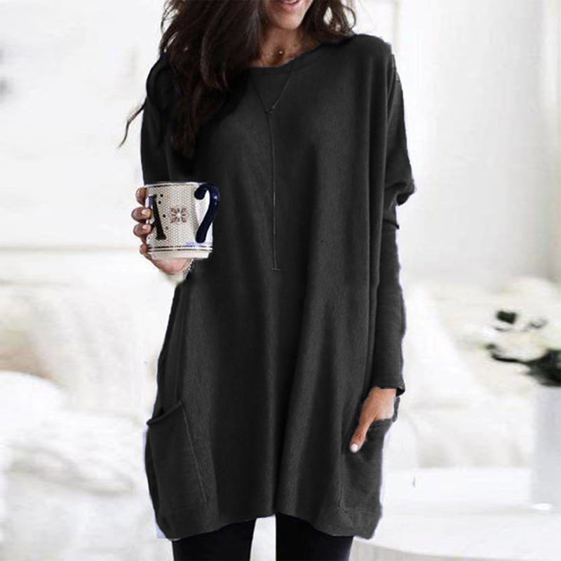 Beatrix - Women's Long Tunic Sweater