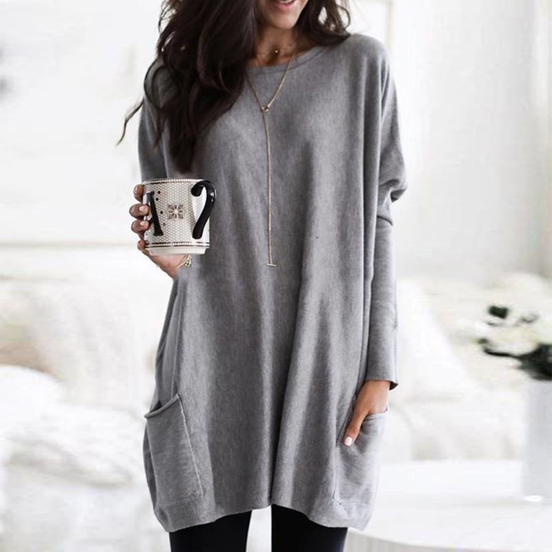 Beatrix - Women's Long Tunic Sweater