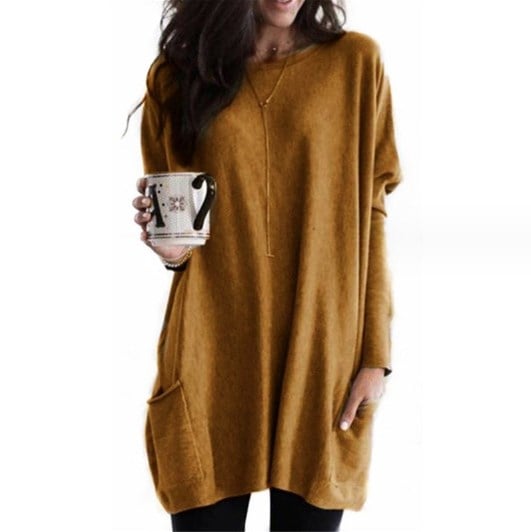 Beatrix - Women's Long Tunic Sweater