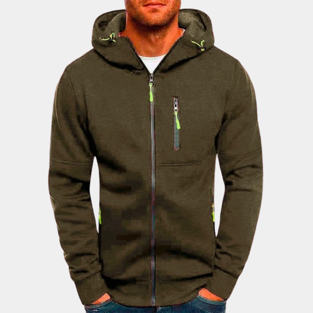 Beckett - Men's Zip Up Hoodie