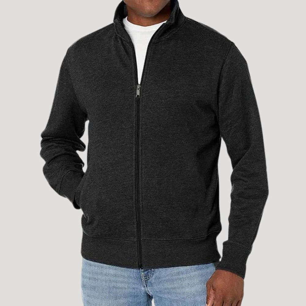 Bertram - Men's Zip Up Fleece Sweater