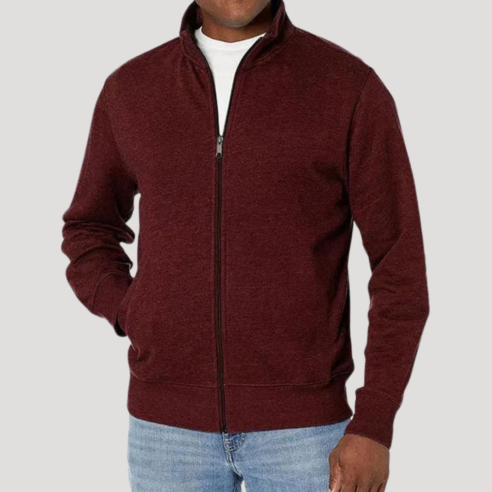 Bertram - Men's Zip Up Fleece Sweater