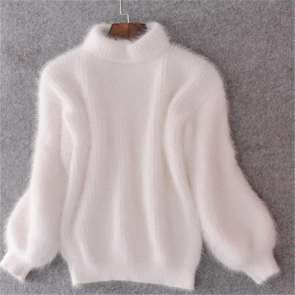 Bianca - Women's Chunky Turtleneck Sweater