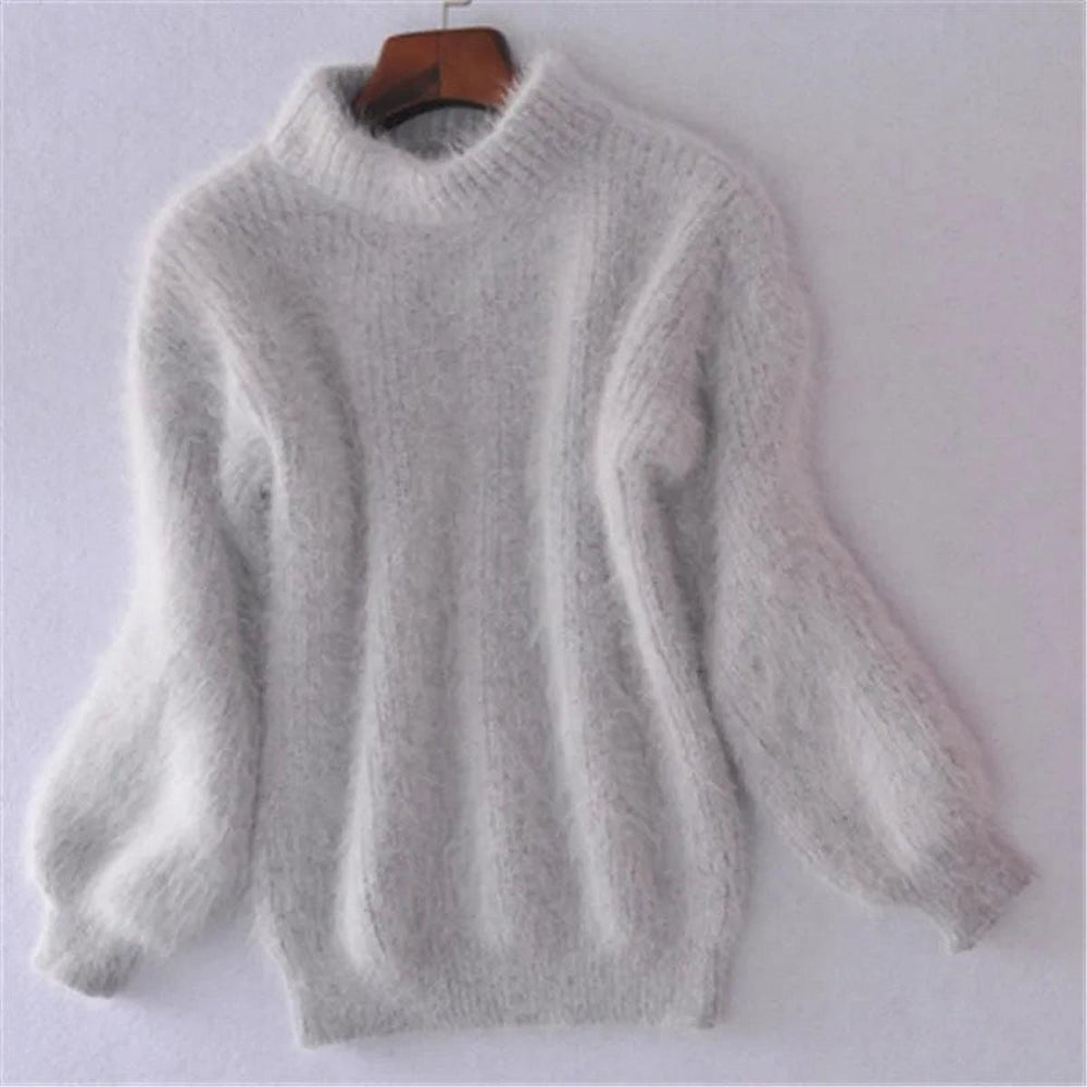 Bianca - Women's Chunky Turtleneck Sweater