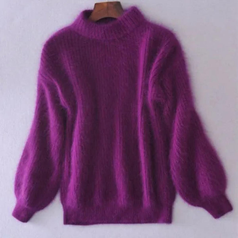 Bianca - Women's Chunky Turtleneck Sweater