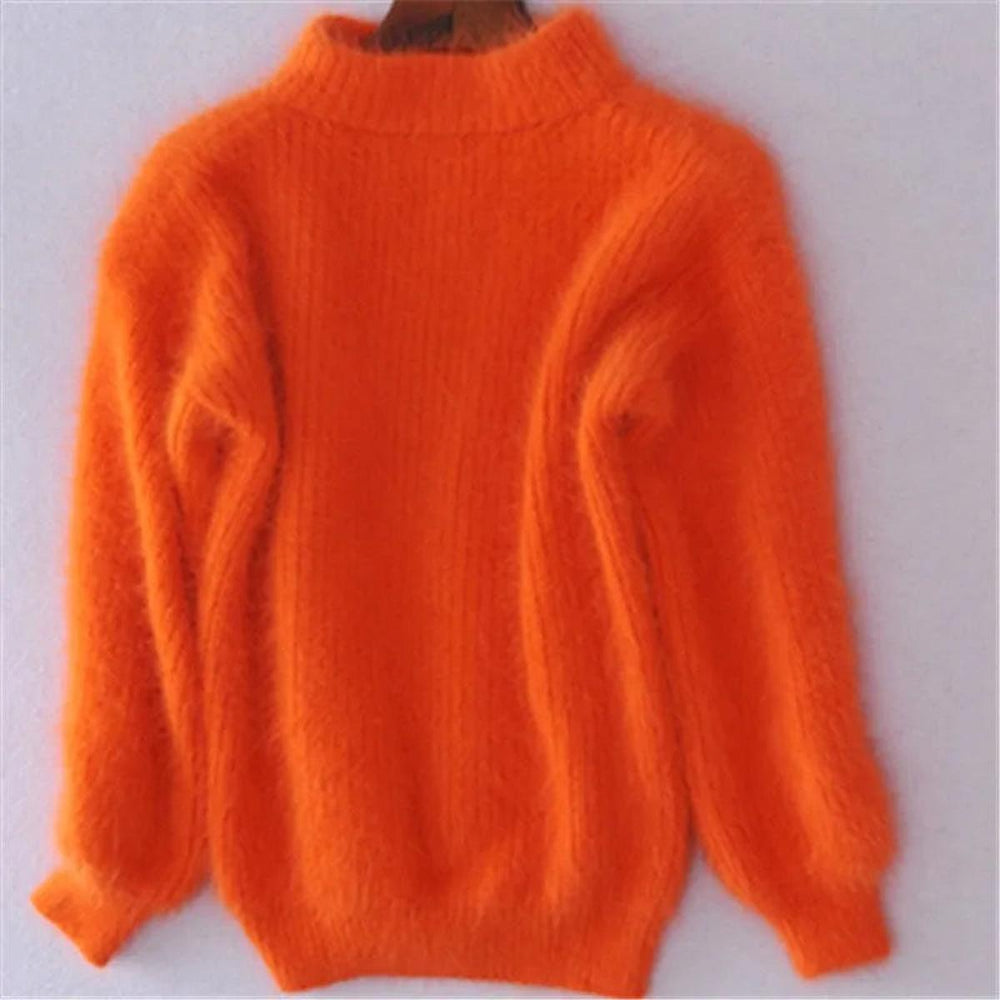 Bianca - Women's Chunky Turtleneck Sweater