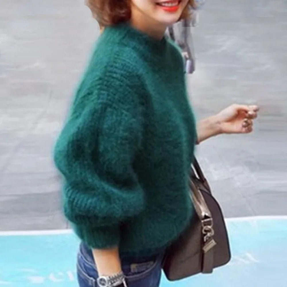 Bianca - Women's Chunky Turtleneck Sweater