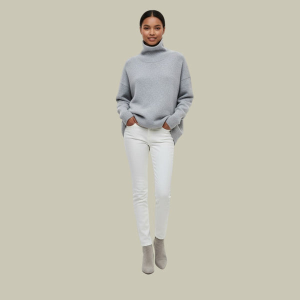 Blythe - Women's Long Sleeve Turtleneck Sweater