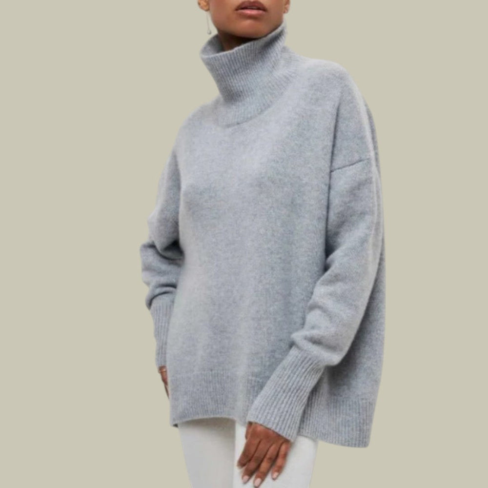 Blythe - Women's Long Sleeve Turtleneck Sweater