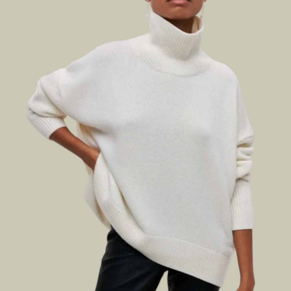 Blythe - Women's Long Sleeve Turtleneck Sweater
