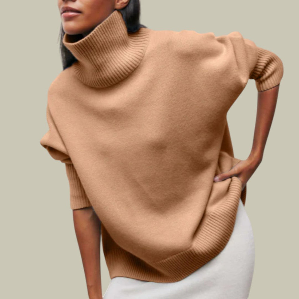 Blythe - Women's Long Sleeve Turtleneck Sweater