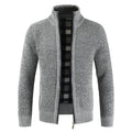 Booker - Men's Zip Up Knit Sweater