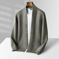 Caleb - Men's Open Front Knit Cardigan