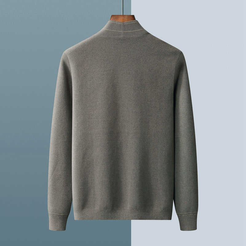 Caleb - Men's Open Front Knit Cardigan