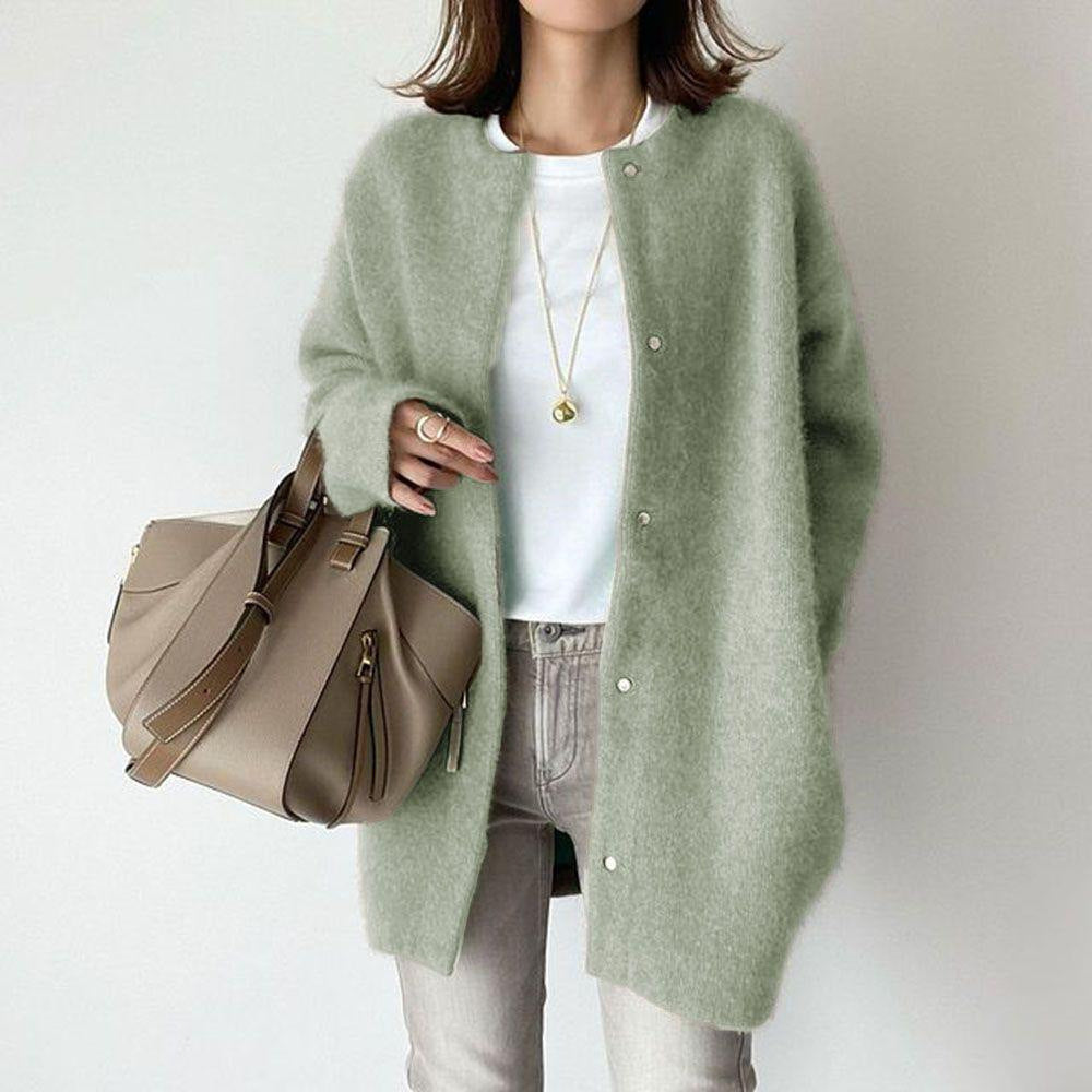 Charlotte - Women's Long Open Front Cardigan