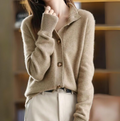 Clementine - Women's Open Front Knit Cardigan