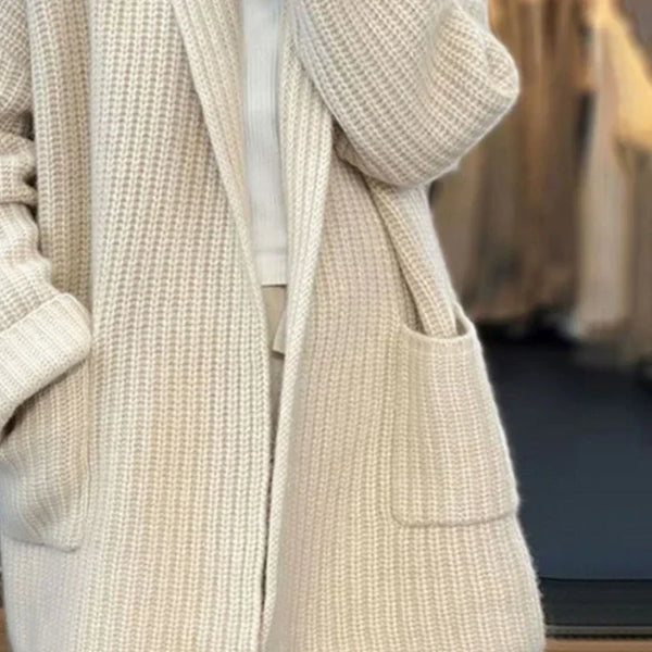Cordelia - Women's Long Pocket Cardigan