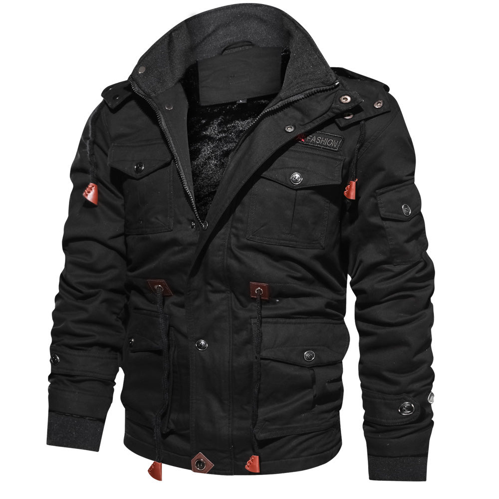 Dalton - Men's Hooded Military Jacket