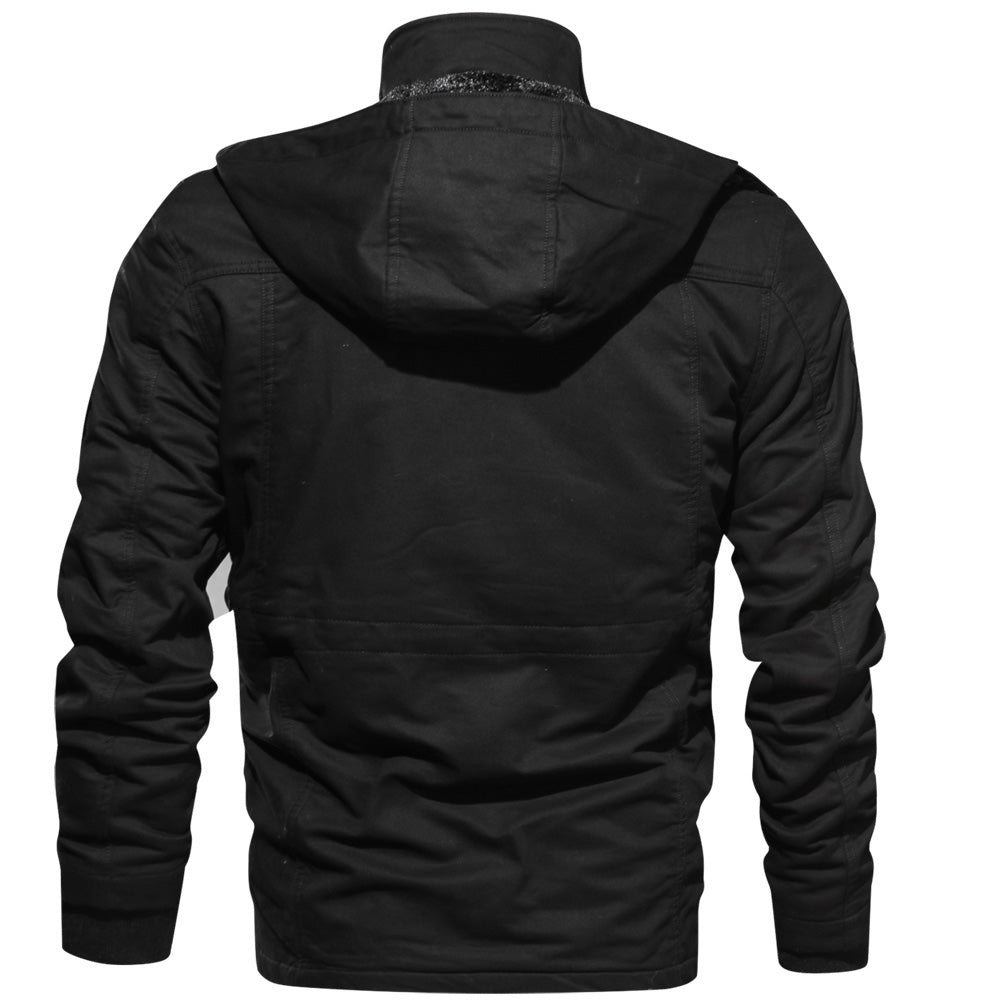 Dalton - Men's Hooded Military Jacket