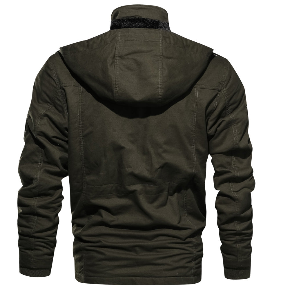 Dalton - Men's Hooded Military Jacket