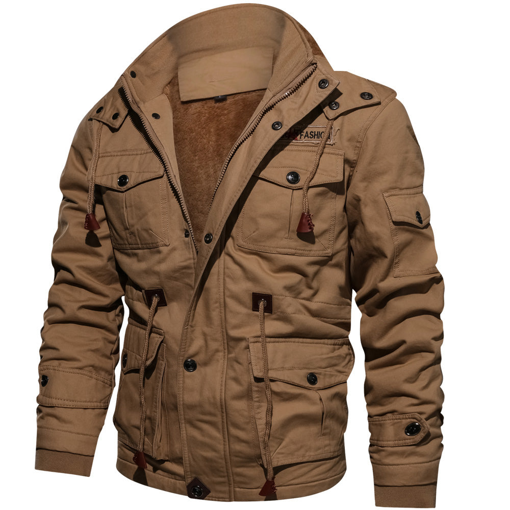 Dalton - Men's Hooded Military Jacket