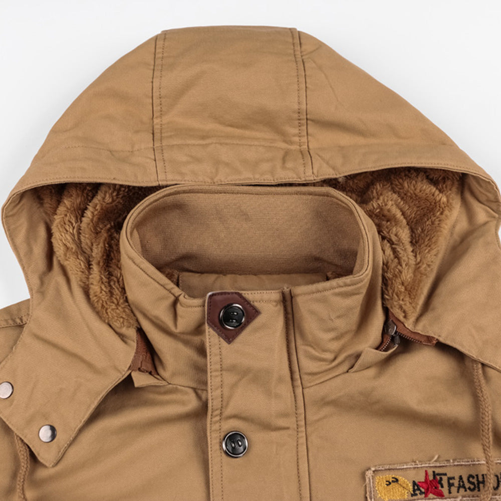 Dalton - Men's Hooded Military Jacket