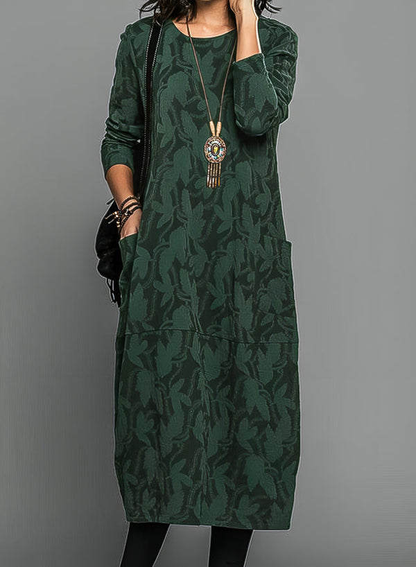 Daphne - Women's Long Sleeve Knit Dress