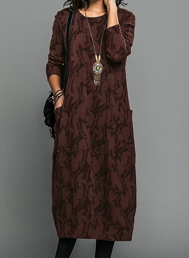 Daphne - Women's Long Sleeve Knit Dress