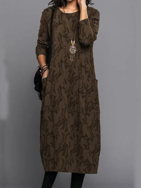 Daphne - Women's Long Sleeve Knit Dress