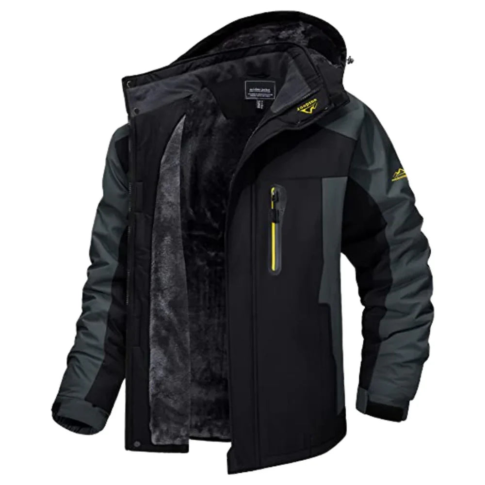 Darius - Men's Waterproof Hooded Jacket