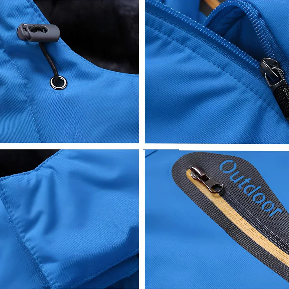 Darius - Men's Waterproof Hooded Jacket