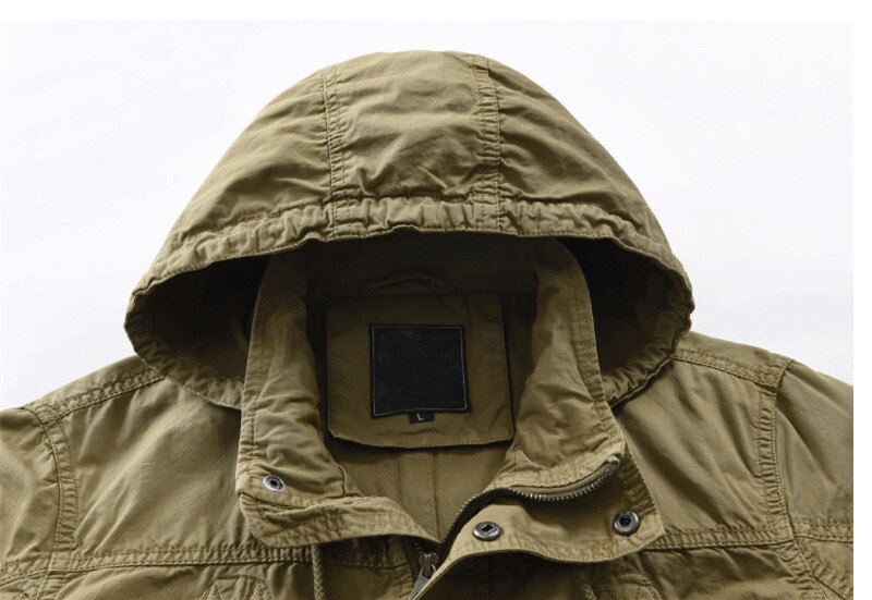 Desmond - Men's Hooded Field Jacket