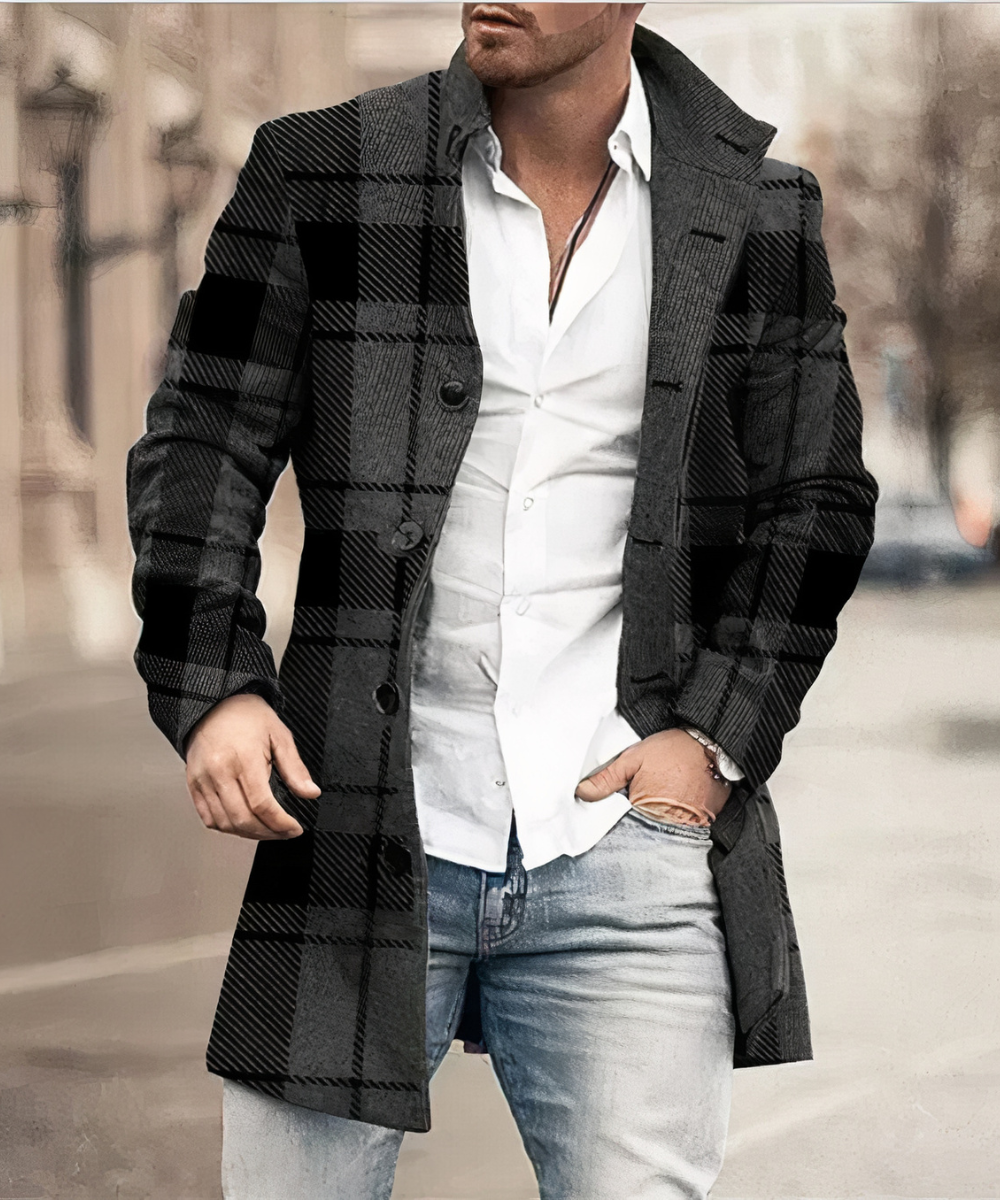 Eamon - Men's Classic Trench Coat