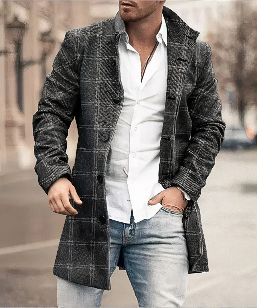 Eamon - Men's Classic Trench Coat