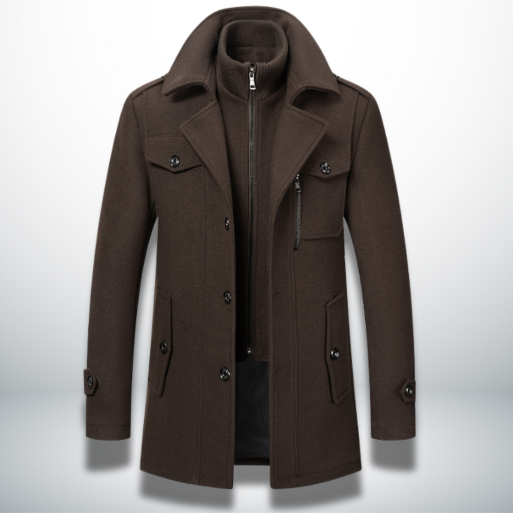 Elias - Men's Long Winter Coat
